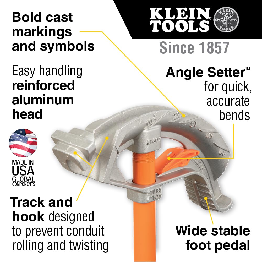Klein Tools 56383 Non-Conductive 100-Foot Electrical Fish Tape, Multi-Groove Fiberglass Wire Puller with Nylon Tip, Optimized Housing and Handle