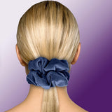 Velvet Scrunchies King Size Leopard XXL Plush Ponytail Holders Oversized Big Made in the USA