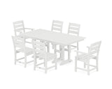 POLYWOOD® Lakeside Dining Set, White