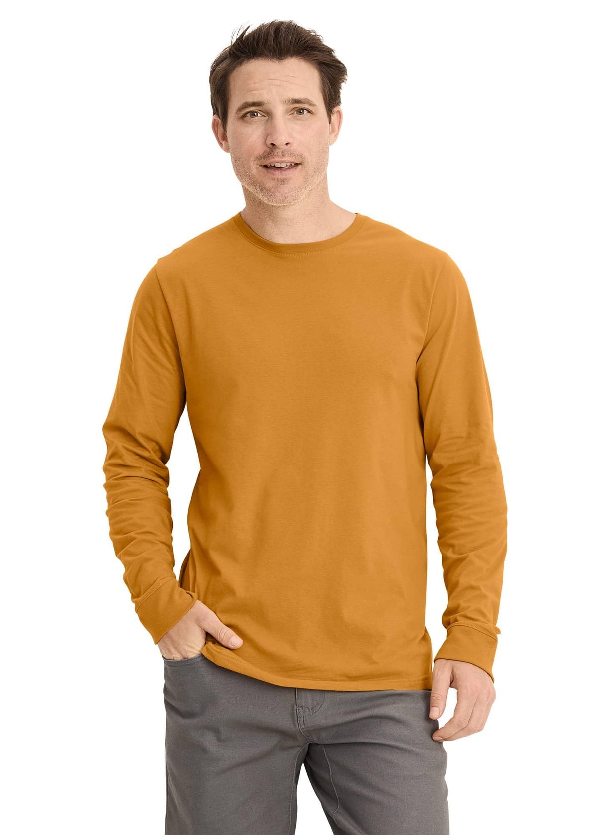 Jockey Men's Casualwear Made in America Heritage Long Sleeve Tee