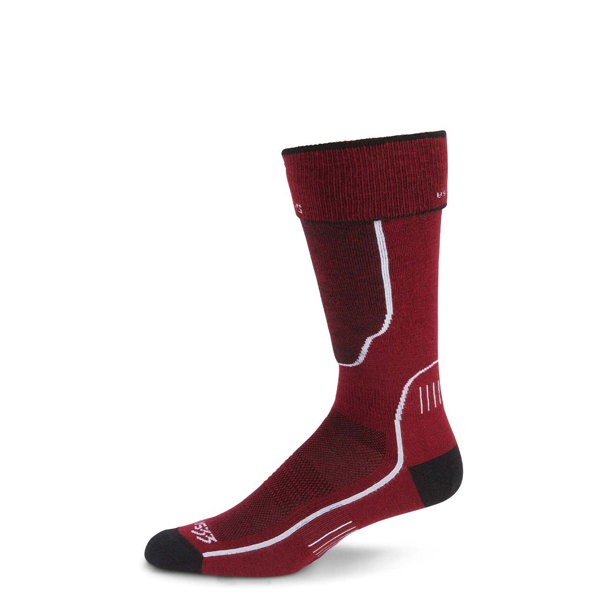 Minus33 Merino Wool Mountain Heritage Elite Liner Over the Calf Ski Socks - Made in the USA - Warm Knee High Socks