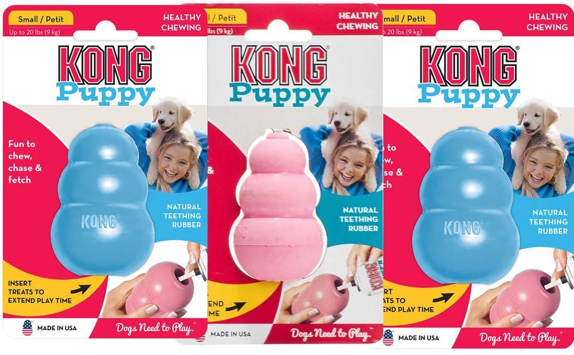 (3 Pack) Kong Small Puppy Kongs