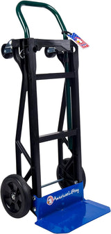 400 lb Capacity Ultra Lightweight Super Strong Nylon Convertible Hand Truck & Dolly