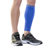 Zensah Calf/Shin Compression Sleeve - Made in the USA Single Leg Compression Sleeve for Shin Splint Relief, Recovery, Running