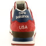 New Balance Men US574DCL - Made in USA (red/Blue/tan)