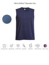 Expert Brand USA-Made Men's Drimax Sleeveless Tee Performance Shirt for Training Sports Hiking Workout