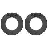 Micro Gainz Calibrated Fractional Weight Plate Set of 2 Plates, Choose Set (.25LB-1.25LB), Designed for Olympic Barbells for Strength Training & Micro Loading Bar Weights, Made in USA