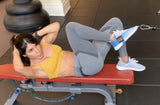 Glute Kickback LITE “Patented” 100% Made in the USA - Cable Machine Ankle Strap