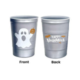 16 oz. Party Cups, Perfect for Cold Drinks, Sturdy & Durable, Disposable and 100% Recyclable, Made in USA, Red, 12 Count