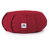 Meditation Cushion, Round, Buckwheat Husk Filled, Floor Pillow or Cushions, Yoga Seat, Zafu, Made in the USA