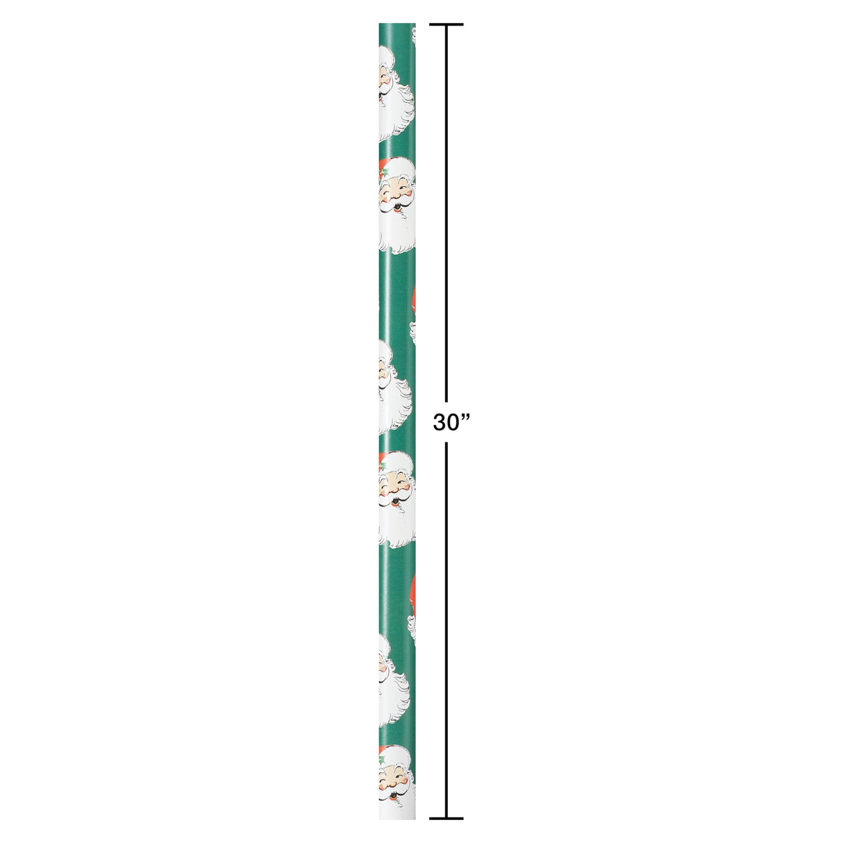 American Greetings 120 sq. ft. Vintage Christmas Wrapping Paper Bundle, Gingerbread, Ornaments, Peppermints (3 Extra Wide Rolls 40 in. x 12 ft.)