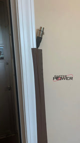 Gaffer Power Proudly Made in The USA, Real Professional Grade Gaffer Tape, Heavy Duty Gaffers Tape, Non-Reflective, Multipurpose. 2 Inches x 30 Yards, Black
