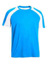 Expert Brand USA-Made Men's Drimax Dry Fit Raglan Colorblock Athletic T-Shirt