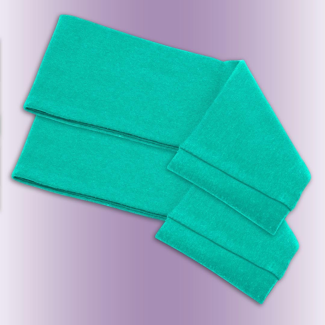 Women's Cotton Headbands Sweatbands 3" Wide Sports Fitness Yoga Fashion Made in USA