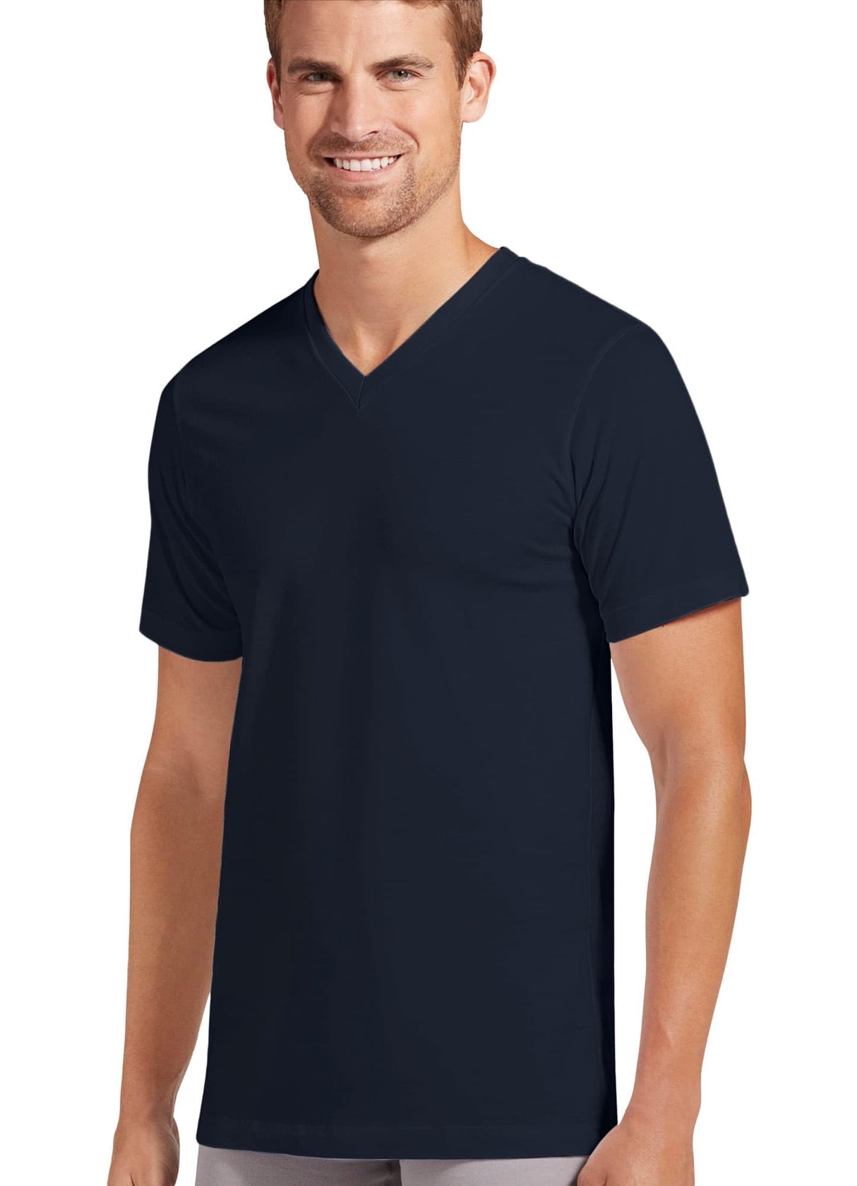 Jockey Men's Undershirt Classic V-Neck - 3 Pack