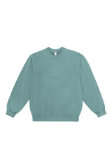 Long Sleeve Garment Dye French Terry Pullover