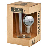 BenShot Golf Ball Wine Glass - 15oz | Made in the USA