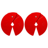 Micro Gainz Dumbbell Fractional 2.5 lb Weight Plate, Ideal for Micro Loading, (Choose Color) 2 Piece Fractional Weight Plates, Designed for Dumbbell Training, Made In USA