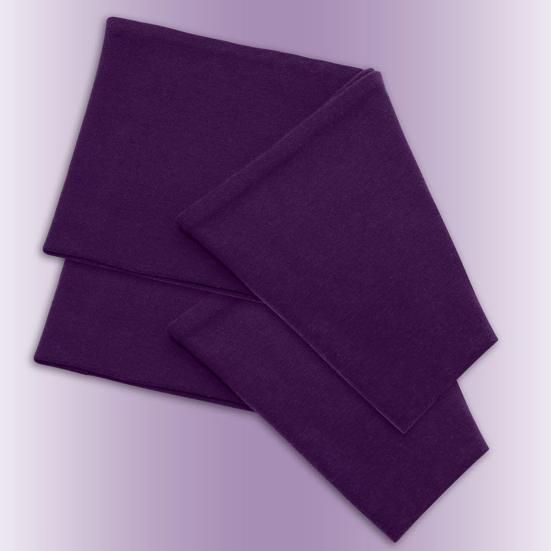 Men's Cotton Headbands Sweatbands 5" Wide Sports Fitness Yoga Fashion Made in USA