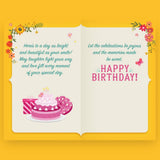 Prime Greetings Friend Birthday Card, Made in America, Eco-Friendly, Thick Card Stock with Premium Envelope 5in x 7.75in, Packaged in Protective Mailer