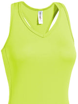 Expert Brand USA-Made Women's Drimax Workout Tech Racerback Performacne Tank Top for Taining Sports Hiking Workout