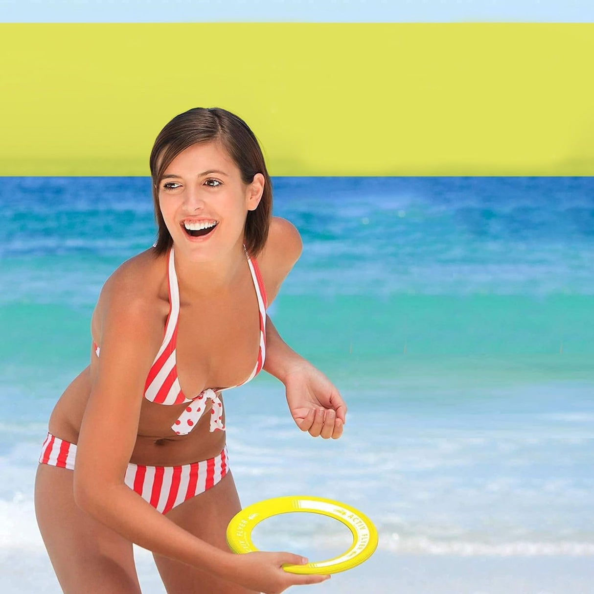 Activ Life Kid’s Flying Rings [2 Pack] They Fly Straight & Don’t Hurt! 80% Lighter Than Standard Frisbees - Replace Screen Time with Healthy Family Fun - Get Outside & Play! Proudly Made in The USA