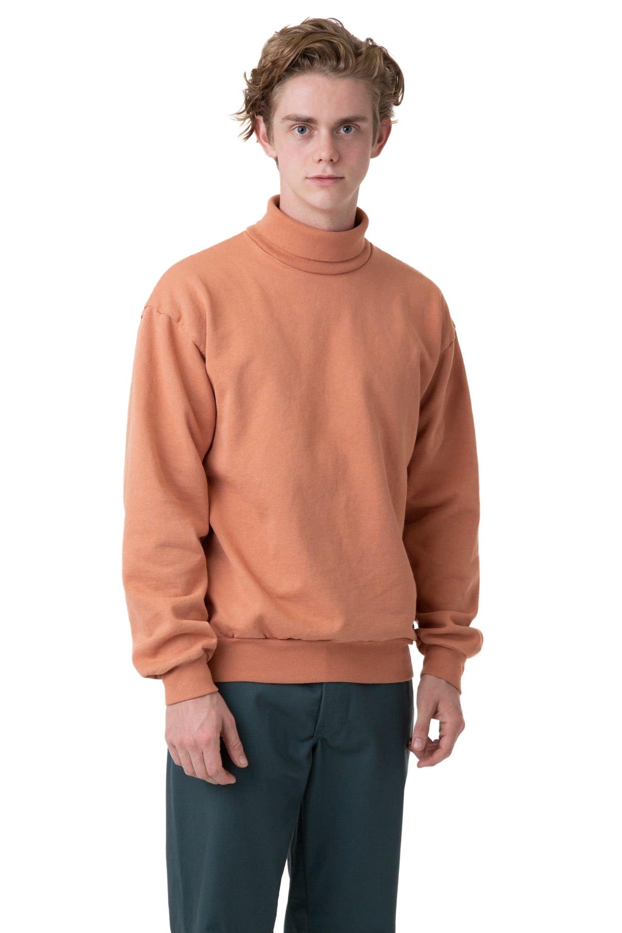 Heavy Fleece Turtleneck (Garment Dye)