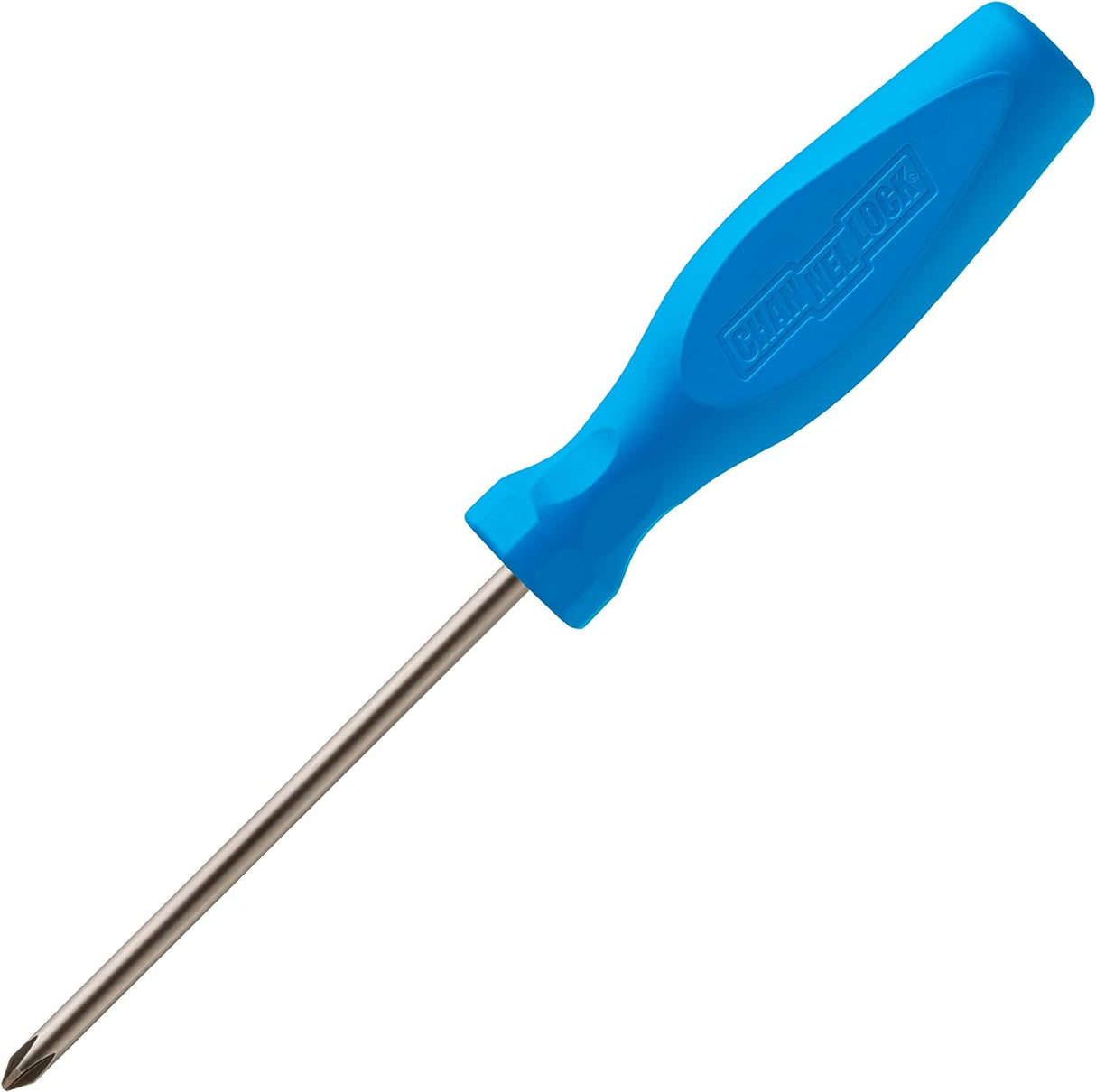 CHANNELLOCK P104H #1 x 4-inch Professional Phillips Screwdriver, Magnetic Tip, Made in USA, Molded Tri-Lobe Grip