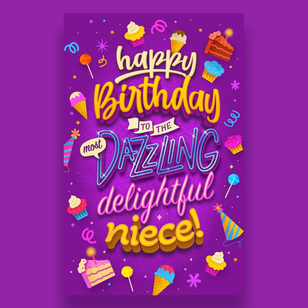 Prime Greetings Friend Birthday Card, Made in America, Eco-Friendly, Thick Card Stock with Premium Envelope 5in x 7.75in, Packaged in Protective Mailer
