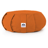 Meditation Cushion, Round, Buckwheat Husk Filled, Floor Pillow or Cushions, Yoga Seat, Zafu, Made in the USA