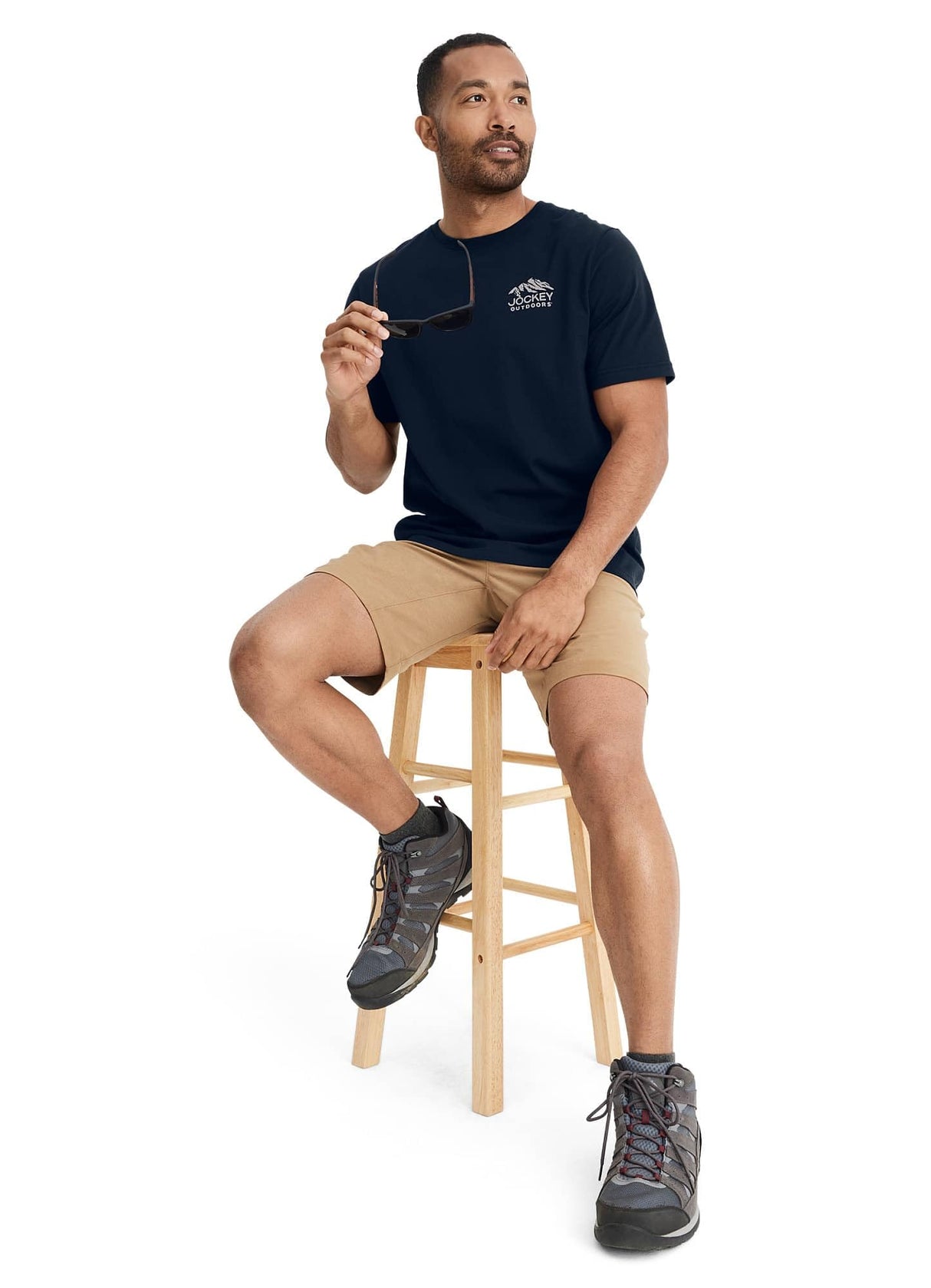 Jockey Men's Casualwear Outdoors Heritage Graphic Short Sleeve T-Shirt