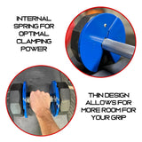 Micro Gainz Dumbbell Fractional 2.5 lb Weight Plate, Ideal for Micro Loading, (Choose Color) 4 Piece Fractional Weight Plates, Designed for Dumbbell Training, Made In USA