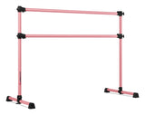 VITA Barre Portable Freestanding Double Ballet Barre, Prodigy, Aluminum | Adjustable Height, USA Made, Home or Gym Exercise Equipment for Kids & Adults | Dance, Fitness, Pilates