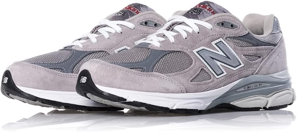 New Balance 990 V3 Made in USA M990NB3 US Grey, Grey, 10.5 US