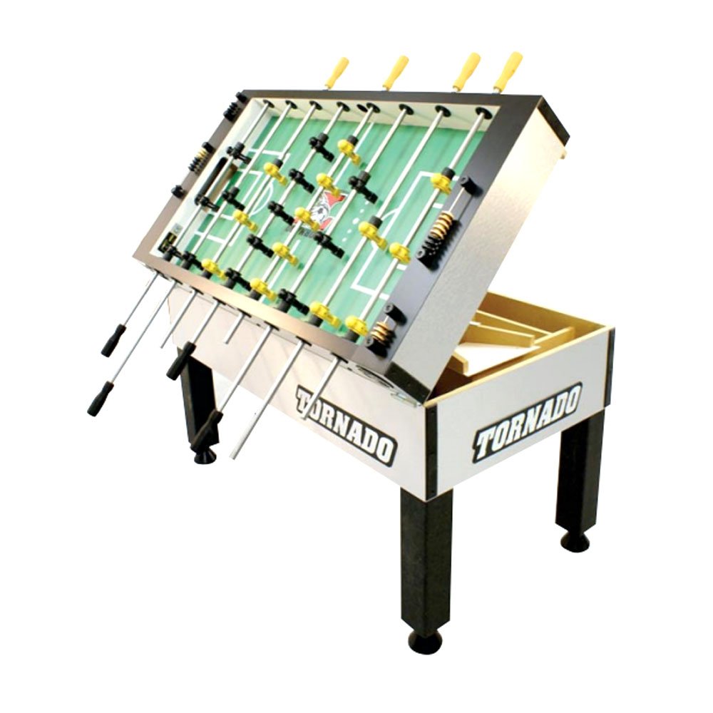 Tornado Tournament 3000 Foosball Table - Made in The USA - Commercial Quality for The Home - Incredible Table Soccer Game