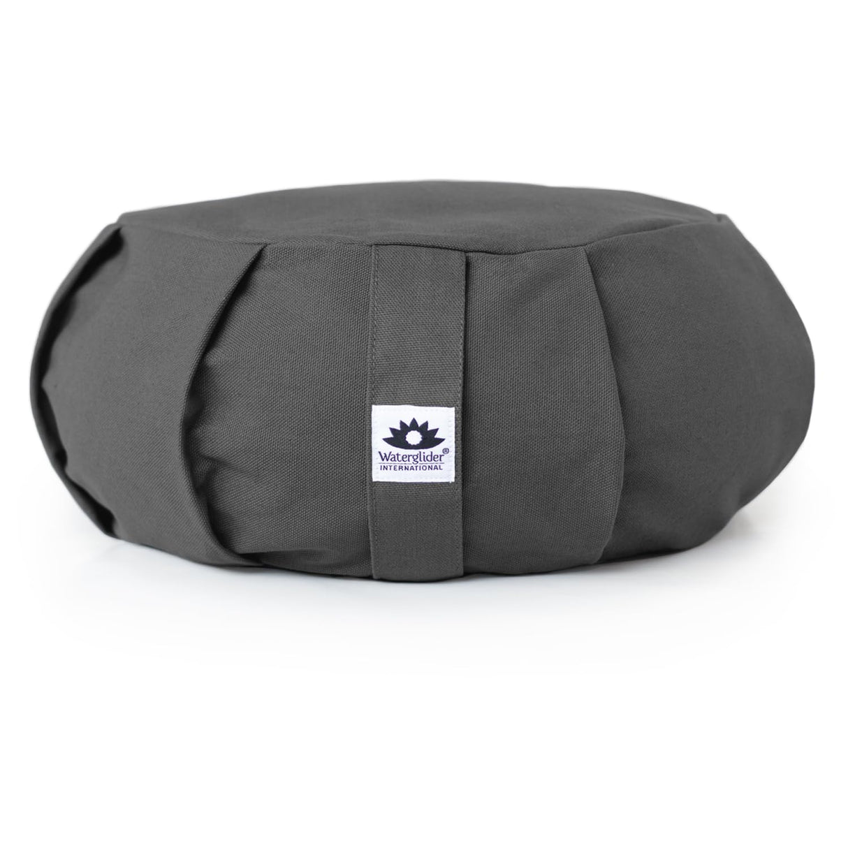 Meditation Cushion, Round, Buckwheat Husk Filled, Floor Pillow or Cushions, Yoga Seat, Zafu, Made in the USA