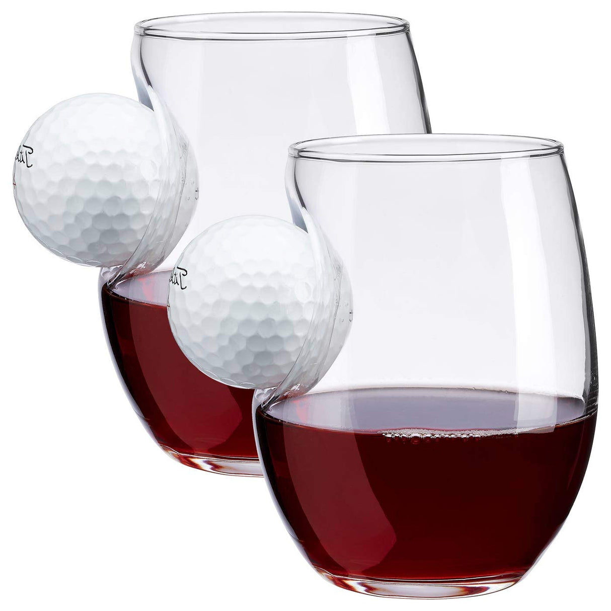 BenShot Golf Ball Wine Glass - 15oz | Made in the USA