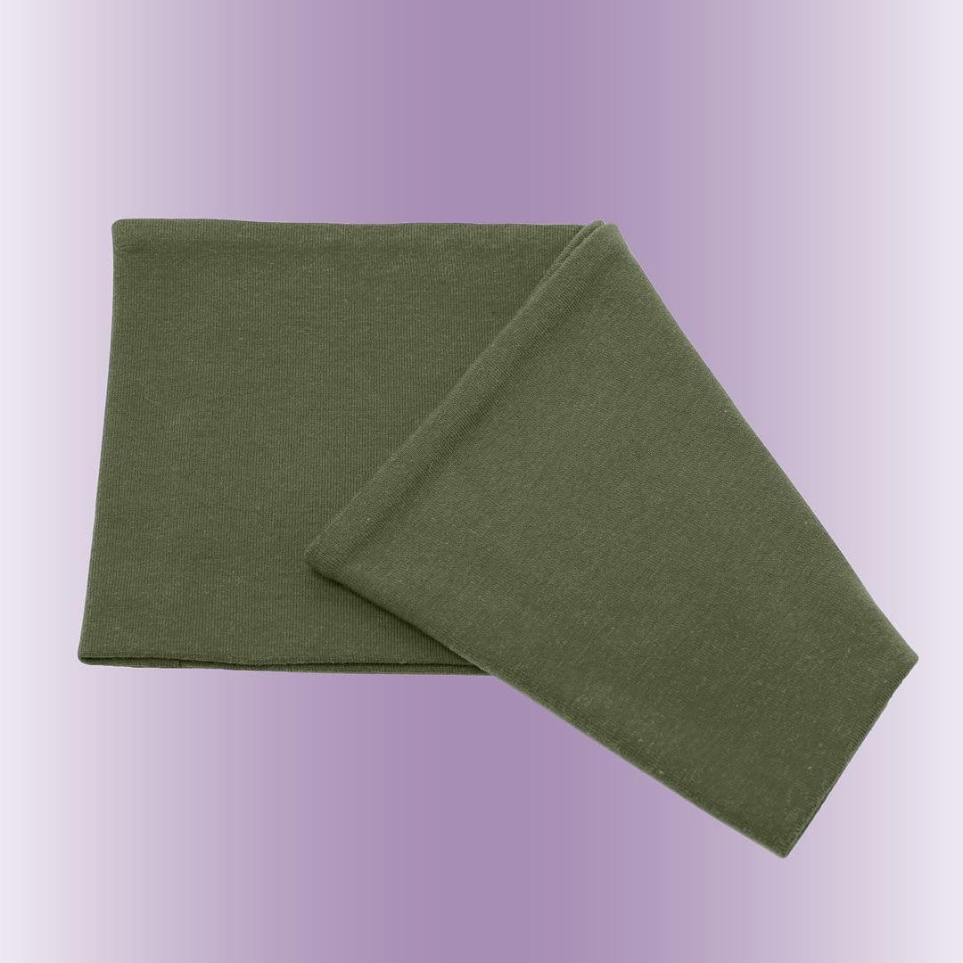 Men's Cotton Headbands Sweatbands 5" Wide Sports Fitness Yoga Fashion Made in USA