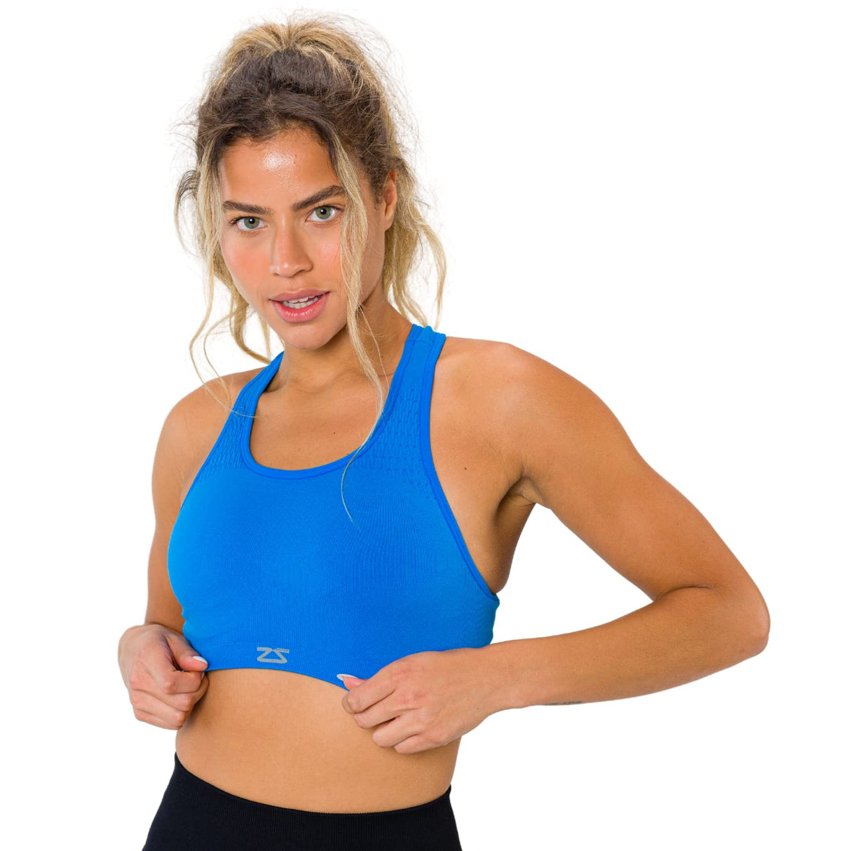 Zensah Seamless Sports Bra - Best Sports Bra for Running, Made in USA