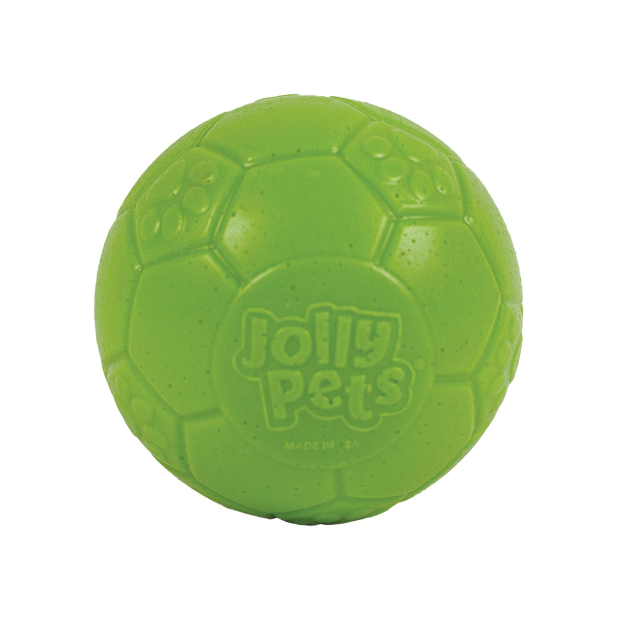 Jolly Pets Mini Jolly Soccer Ball; Floating-Bouncing Dog Toy; 3" Ocean Blue