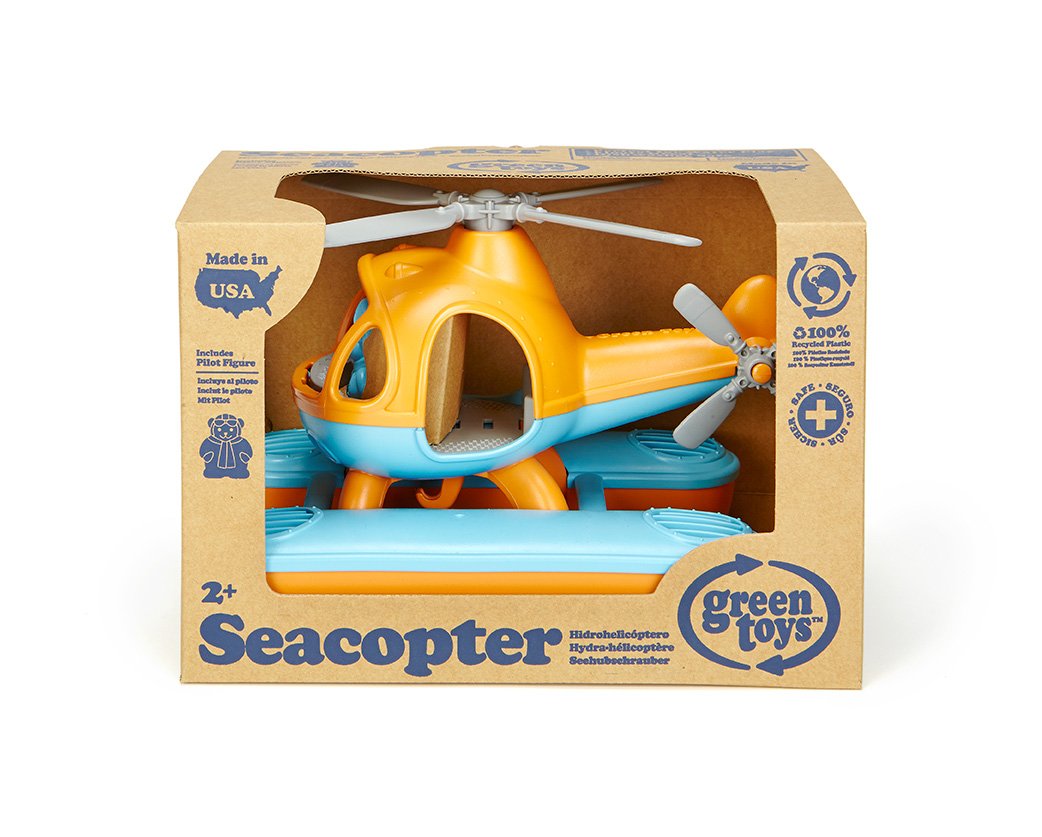 Green Toys Seacopter, Orange