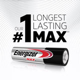 Energizer AA Batteries, Max Double A Battery Alkaline, 8 Count (Pack of 4)