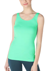 NIKIBIKI Women Seamless Basic Jersey Tank Top, Made in U.S.A, One Size