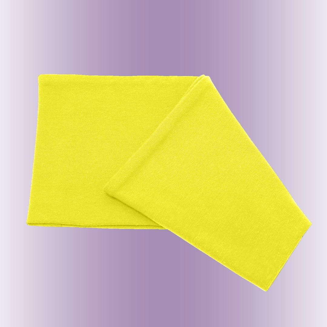 Men's Cotton Headbands Sweatbands 5" Wide Sports Fitness Yoga Fashion Made in USA