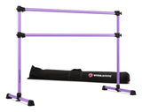 VITA Barre Portable Freestanding Double Ballet Barre, Prodigy, with Carry Bag | Adjustable Height, USA Made, Home or Gym Exercise Equipment for Kids & Adults | Dance, Fitness, Pilates