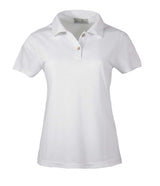 Akwa Women's Slub Polo Made in USA