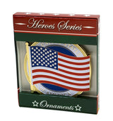 Allied Products Navy Heroes Series Holiday Ornament - Officially Licensed Navy Medallion