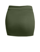 J. LOVNY Women's Elastic Waistband Stretch Bodycon Mini Length Pencil Skirt Made in USA