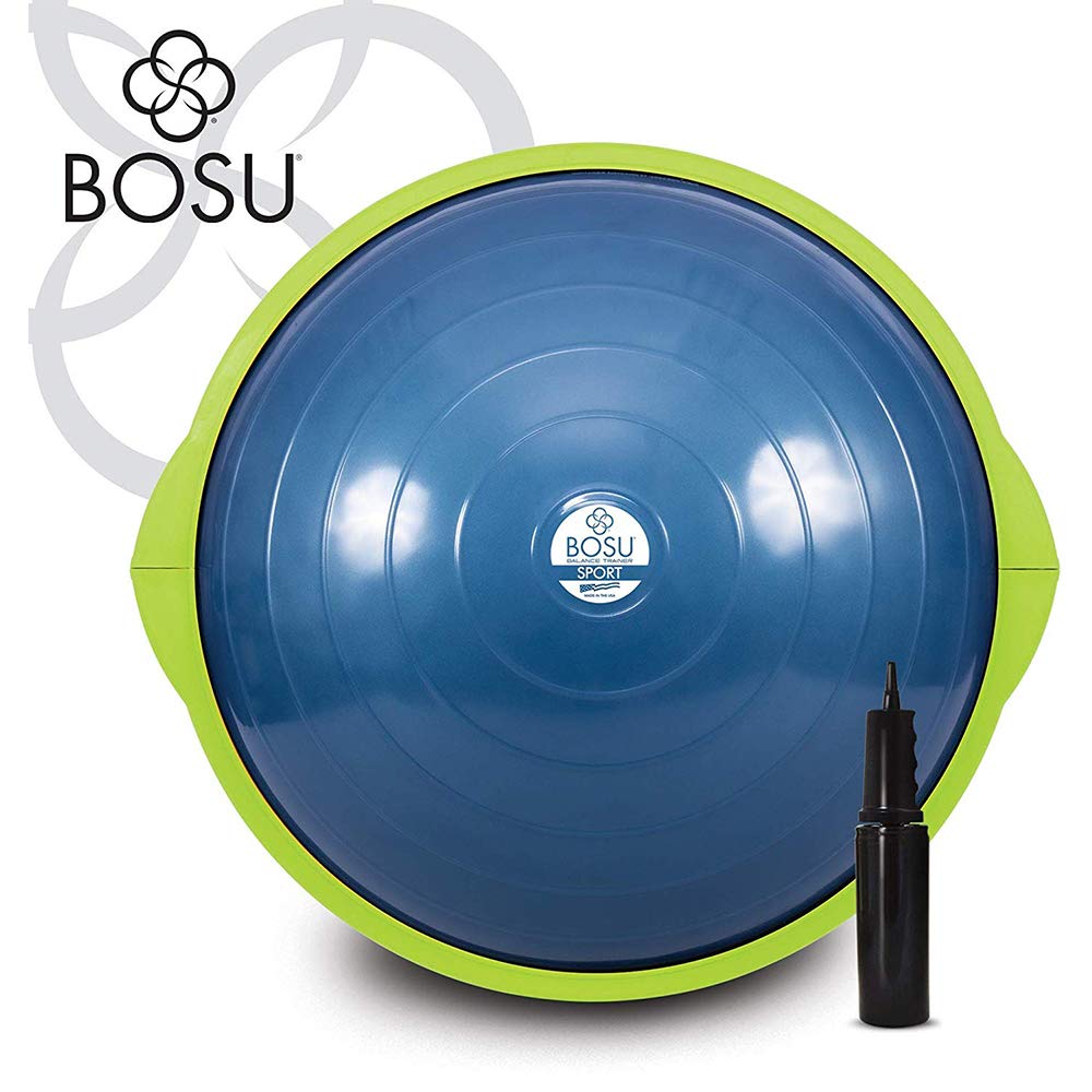 BOSU Sport Balance Trainer, Travel Size Allows for Easy Transportation and Storage, 50cm,