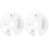 Micro Gainz Dumbbell Fractional 1.25lb Weight Plate, Ideal for Micro Loading, (Choose Color) 2 Piece Fractional Weight Plates, Designed for Dumbbell Training, Made In USA